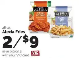 Harris Teeter Alexia Fries offer