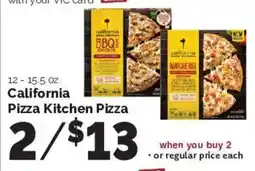 Harris Teeter California Pizza Kitchen Pizza offer