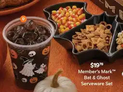 Sam's Club Member's Mark Bat & Ghost Serveware Set offer