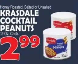 Bravo Supermarkets Krasdale cocktail peanuts offer
