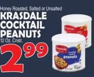 Krasdale cocktail peanuts