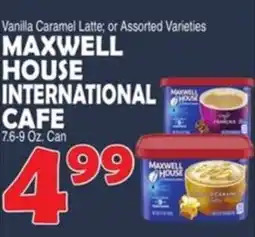 Bravo Supermarkets Maxwell House International Cafe offer
