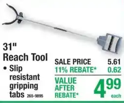Menards 31" Reach Tool offer