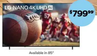 Lg nano 4k uhd ai
