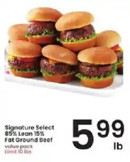 Albertsons Signature Select Ground Beef offer