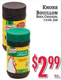 Trade Fair Supermarket Knorr Bouillon Beef, Chicken offer