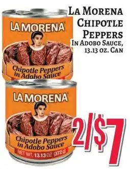 Trade Fair Supermarket La Morena chipotle peppers in adobo sauce offer