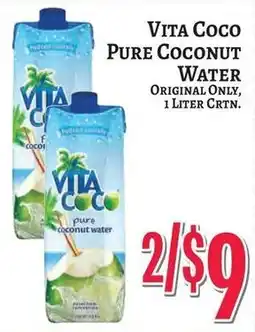 Trade Fair Supermarket Vita Coco pure coconut water offer