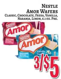 Trade Fair Supermarket Nestle amor wafers offer