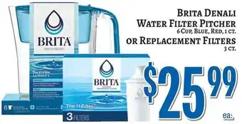 Brita denali water filter pitcher