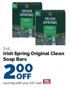 Harris Teeter Irish Spring Original Clean Soap Bars offer