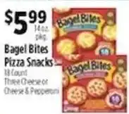 Pioneer Supermarkets Bagel Bites Pizza Snacks offer