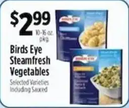 Pioneer Supermarkets Birds Eye Steamfresh Vegetables offer