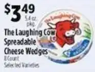Pioneer Supermarkets The Laughing Cow Spreadable Cheese Wedges offer