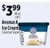Pioneer Supermarkets Avenue A Ice Cream offer