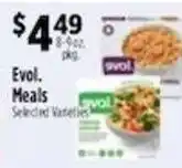 Pioneer Supermarkets Evol Meals offer