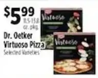 Pioneer Supermarkets Dr. Oetker Virtuoso Pizza offer