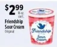 Pioneer Supermarkets Friendship Sour Cream offer