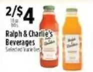 Pioneer Supermarkets Ralph & Charlie's Beverages offer