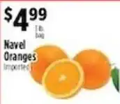 Pioneer Supermarkets Navel Oranges offer