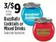 Pioneer Supermarkets BuzzBallz Cocktails or Mixed Drinks offer