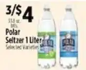 Pioneer Supermarkets Polar Seltzer offer