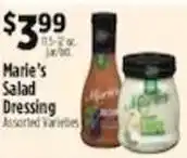 Pioneer Supermarkets Marie's Salad Dressing offer