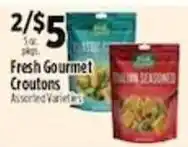 Pioneer Supermarkets Fresh Gourmet Croutons offer