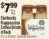 Pioneer Supermarkets Starbucks frappuccino coffee drinks offer