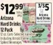 Pioneer Supermarkets Arizona Hard Drinks offer