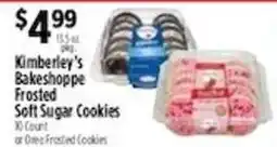 Pioneer Supermarkets Kimberley's Bakeshoppe Frosted Soft Sugar Cookies offer