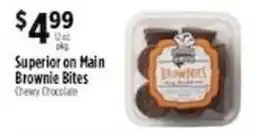 Pioneer Supermarkets Superior on Main Brownie Bites offer