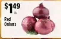 Pioneer Supermarkets Red Onions offer