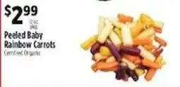 Pioneer Supermarkets Peeled Baby Rainbow Carrots offer