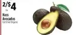 Pioneer Supermarkets Hass Avocados offer