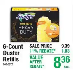 Menards Swiffer dusters heavy duty offer