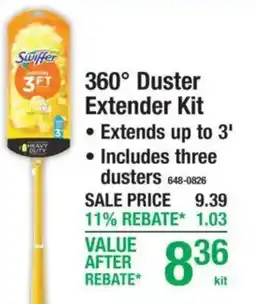 Menards Swiffer 360° Duster Extender Kit offer
