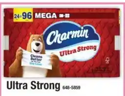 Menards Charmin Ultra Strong offer