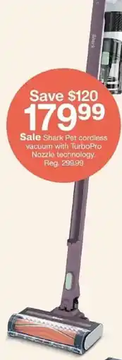 Target Shark Pet cordless vacuum offer