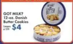 Boscov's Got Milk? Danish Butter Cookies offer