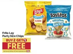 Harris Teeter Frito Lay Party Size Chips offer