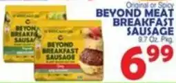 Bravo Supermarkets Beyond meat breakfast sausage offer