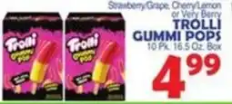 Bravo Supermarkets Trolli gummy pops offer