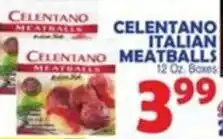 Bravo Supermarkets Celentano italian meatballs offer