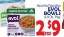 Bravo Supermarkets Evol bowls offer