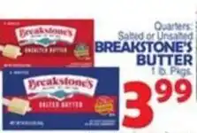 Bravo Supermarkets Breakstone's butter offer