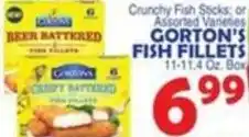 Bravo Supermarkets Gorton's fish fillets offer