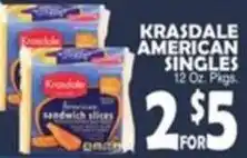 Bravo Supermarkets Krasdale american singles offer