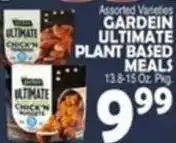 Bravo Supermarkets Gardein ultimate plant based meals offer