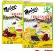 Bravo Supermarkets Marinos italian ice offer